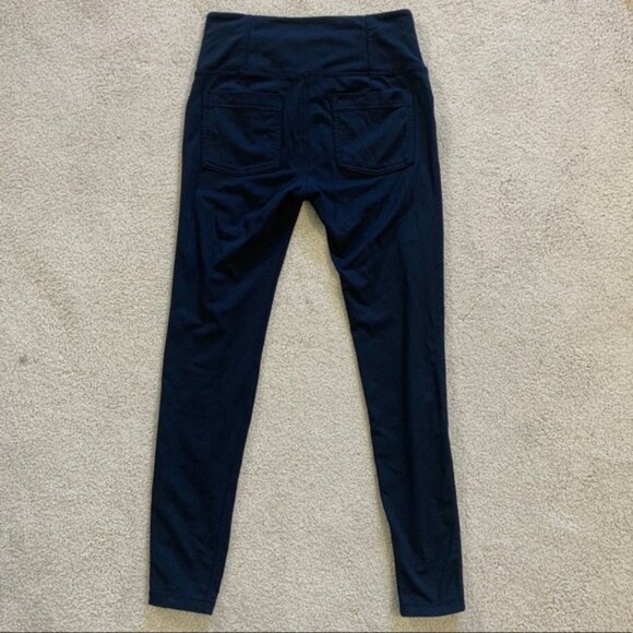 Athleta Black Metro High Waisted Leggings I Sz SP - Picture 3 of 5